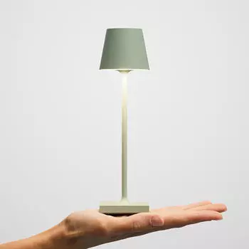 Sigor LED Akku Tischleuchte Nuindie Pocket 1,4W 115lm IP54 salbeigrün (4543501)