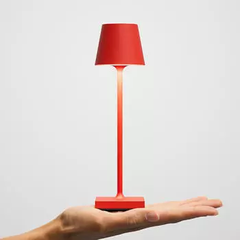 Sigor LED Akku Tischleuchte Nuindie Pocket 1,4W 115lm IP54 feuerrot (4543601)