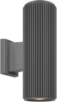 Maytoni Wandleuchte Rando Grau E27 2-flammig IP54 grau (O419WL-02GR)