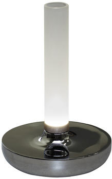 Konstsmide LED Akku Tischleuchte Biarritz Silber 2,5W 54lm IP54 silber (7827-003)