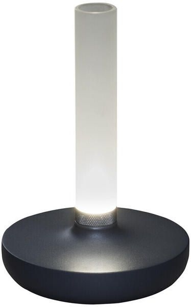 Konstsmide LED Akku Tischleuchte Biarritz Dunkelgrau 2,5W 54lm IP54 grau (7827-373)