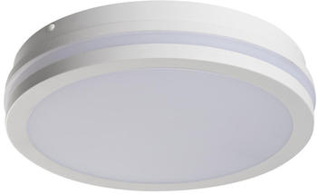 Kanlux LED Deckenleuchte Beno Weiß 24W 2060lm IP54 mit Bewegungsmelder rund weiß (33344)