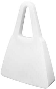 8 seasons LED Stehleuchte Shining Bag 2700K Weiß 8W 800lm E27 IP44 weiß (32365W)