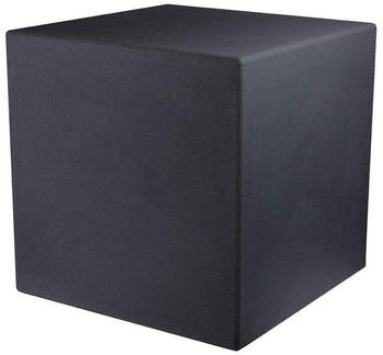 8 seasons LED Leuchtwürfel Shining Cube Anthrazit 8W 800lm E27 IP44 430x430mm schwarz (42404W)