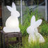 8 seasons LED Solar Stehleuchte Shining Rabbit Weiß 2W 410lm IP44 700mm weiß (32354S)