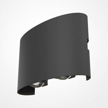 Maytoni LED Wandleuchte Strato 4x 1W 400lm IP54 4-flammig grau (O417WL-L4GR3K)