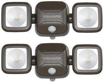 Mr Beams LED-Außenstrahler 2er Pack braun (MB3000 BR)