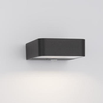 Nova Luce LED Solar Wandleuchte Trendo Anthrazit 2W 219lm IP65 schwarz (9492520)