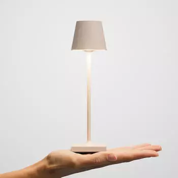 Sigor LED Akku Tischleuchte Nuindie Pocket 1,4W 115lm IP54 dünenbeige (4543401)