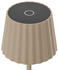 Lindby Esali LED-Akku-Tischleuchte sandbeige