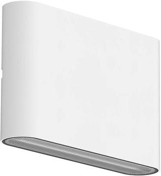 DOTLUX FLASK LED-Außenwandleuchte, weiß, 13,5cm