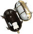 Licht-Erlebnisse 435 BRASS ANTIQUE 9725 Außenwandleuchte E27 Messing-antik, Klar, Transparent