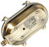 Licht-Erlebnisse 435 BRASS ANTIQUE 9725 Außenwandleuchte E27 Messing-antik, Klar, Transparent