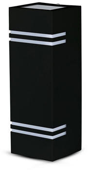 V-TAC VT-7662 7512 LED-Außenwandleuchte GU10 Schwarz