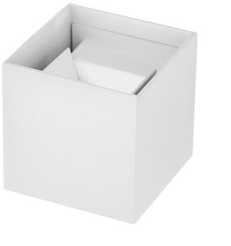 Nova Luce LED Wandleuchte Epic Weiß 2x 10W 1950lm IP54 weiß (9136175)