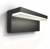 Philips LED Bustan 8720169257252 LED-Au&szlig;enwandleuchte LED 3.8W Anthrazit