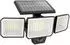 Philips LED Solar Wandleuchte Nysil Schwarz 3x 2,9W 1000lm IP65