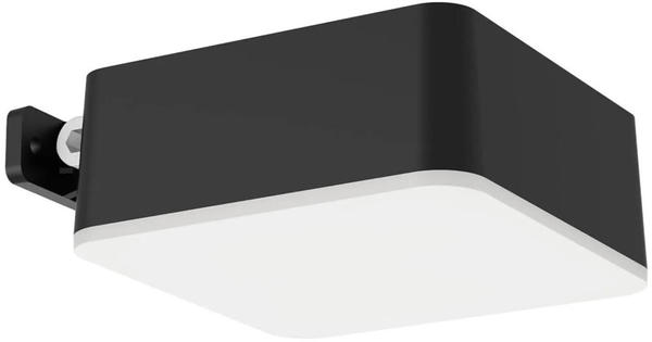 Philips LED Solar Wandleuchte Vynce Schwarz 1,5W 200lm IP44 eckig