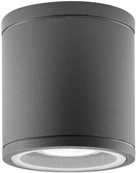 Nova Luce Deckenaufbauspot Cerise III Dunkelgrau GU10 IP54 grau (9020061)