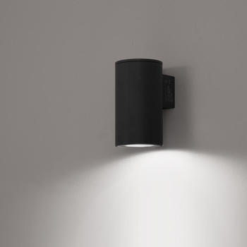 Nova Luce LED Wandleuchte Alp Schwarz-matt 10W 600lm IP65 schwarz (9010008)
