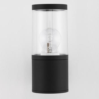 Nova Luce Wandleuchte Cetera Schwarz E27 IP54 schwarz (9002873)