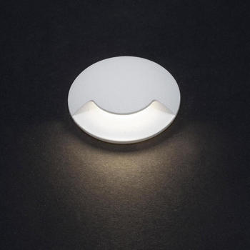 Nova Luce LED Bodeneinbauleuchte Bang II Weiß 1W 60lm IP67 weiß (8039001)