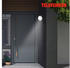 Telefunken LED-Sensor-Außenwandleuchte Dortmund Ø17cm silber