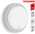 Telefunken LED-Sensor-Außenwandleuchte Dortmund Ø17cm silber