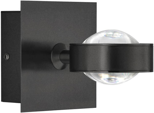 Schöner Wohnen Schöner Wohnen Lense LED-Wandleuchte, CCT, schwarz