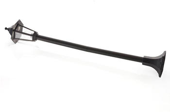Lindby Wegelampe Nane in Laternenform, schwarz