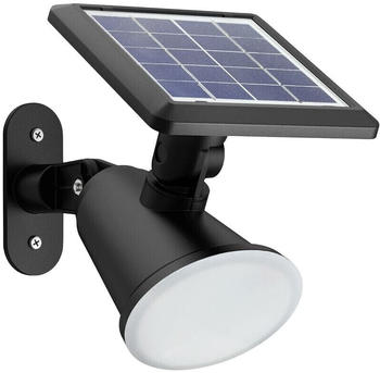 Philips LED Solar Wandleuchte Jivix Schwarz 1,4W 150lm IP44