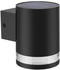 Philips LED Solar Wandleuchte Fyce I Schwarz 1,5W 200lm IP44