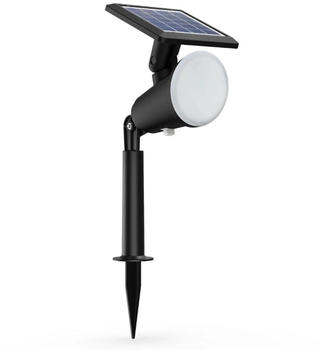 Philips LED Solar Erdspießleuchte Jivix Schwarz 1,4W 150lm IP44
