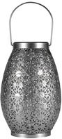 Pauleen LED Laterne "Sunshine Tempation klein Solarlaterne Silber/Metall" 1 Stk.