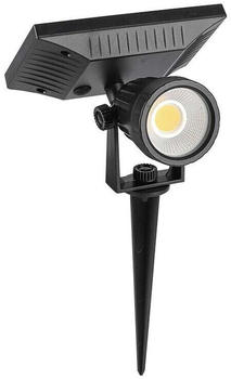V-TAC Solar-Gartenleuchte VT-952 6662 LED 2.00W Weiß Schwarz