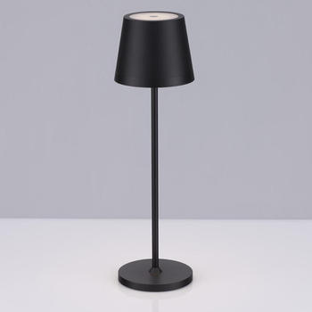 Nova Luce LED Akku Tischleuchte Seina Schwarz 2W 192lm IP54 schwarz (9223406)