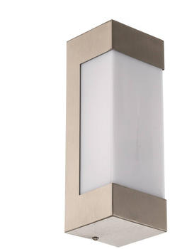 ELC Kerralin LED-Außenwandlampe, Edelstahl, 25 cm