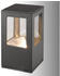 Lucande Rechteckige LED-Sockelleuchte Nicola, IP54