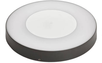 Lucande LED-Au&szlig;endeckenleuchte Sora, rund, Sensor