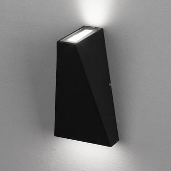 Nova Luce LED Wandleuchte Miley Schwarz 2x 3W 230lm IP65 schwarz (9202262)