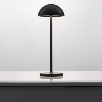 Nova Luce LED Akku Tischleuchte Rose Schwarz 1W 207lm IP54 schwarz (9281381)
