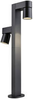 Paulmann LED Pollerleuchte "Kimu IP44 822mm 3000K 2x8W 750lm 230V 70 Anthrazit