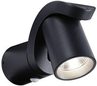 Paulmann LED Au&szlig;en-Wandleuchte "Cuff IP44 76x217mm 3000K 10W 700lm 230V 70