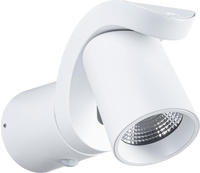 Paulmann LED Au&szlig;en-Wandleuchte "Cuff IP44 76x217mm 3000K 10W 700lm 230V 70