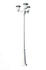 vidaXL Gartenlaterne 3-flammig 215 cm weiß Aluminium (40245)