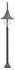 vidaXL Garten-Pollerleuchte E27 120 cm Aluminium Bronzefarben (44211)