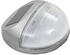vidaXL Outdoor Solar-Wandleuchten LED 12 Stk. Rund Silbern (44473)