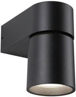 Paulmann LED Au&szlig;en-Wandleuchte "Kimu IP44 80mm 3000K 8W 500lm 230V 70 Anthrazit