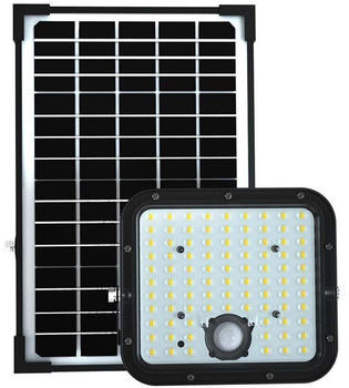 V-TAC VT-432 10311 LED-Flutlichtstrahler Solarmodul 30W kaltweiß Schwarz
