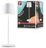 Paulmann 76997 Gilo Akku-Tischlampe 2.8W warmweiß weiß (matt)